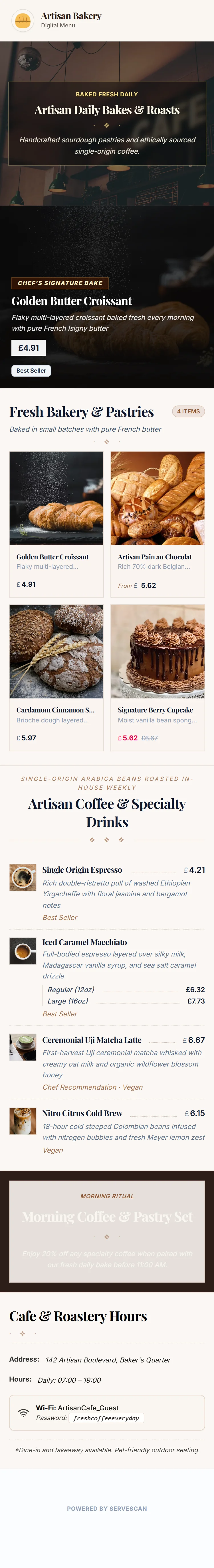 Artisan Cafe & Bakery